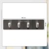 TaffHOME Gantungan Dinding Kapstok Hook Hanger 4 Hanger - MT30