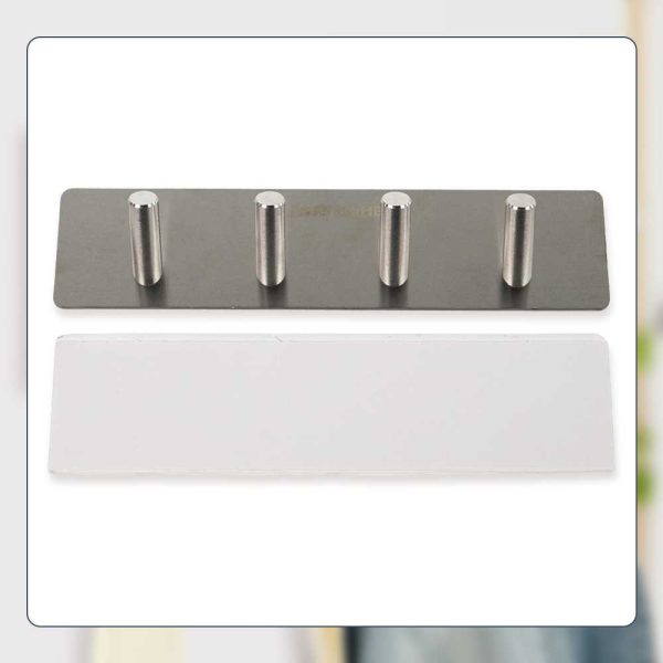 TaffHOME Gantungan Dinding Kapstok Hook Hanger 4 Hanger - MT30