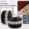 TaffHOME Lis Pintu Penghalang Debu Door Seal Strip Silicone TPE- EACC25