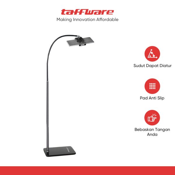 TaffSTUDIO Floor Stand Lazypod Smartphone iPad Tablet Holder 135 cm - GH027