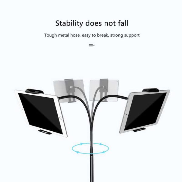 TaffSTUDIO Floor Stand Lazypod Smartphone iPad Tablet Holder 135 cm - GH027