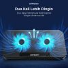 Taffware Cooling Pad Laptop 2 Fan Rapid Speed with USB Port - Q100