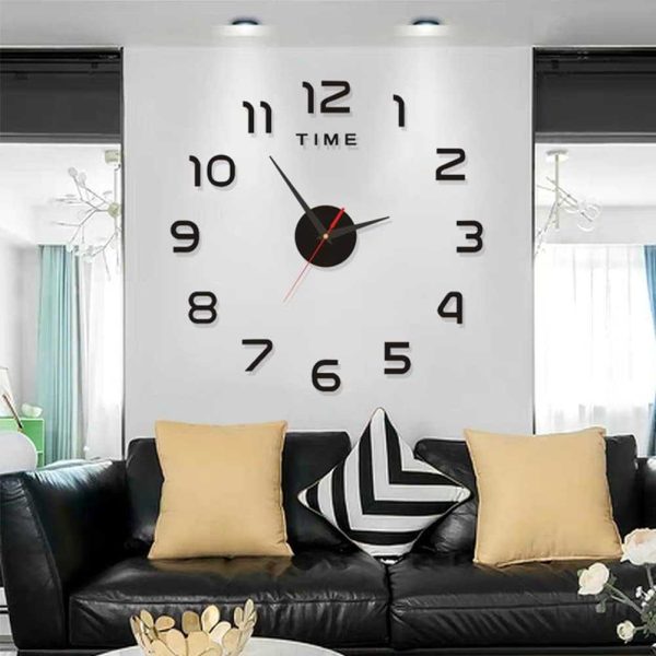 TaffHOME Jam Dinding DIY Wall Clock Model Simple 30cm - DIY-201