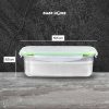 TaffHOME Kotak Makan Anti Tumpah Lunch Box Stainless Steel 304 - KT046
