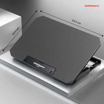 taffware-cooling-pad-laptop-kipas-pendingin-usb-2-fan-17-inch-q100 (2) Taffware Cooling Pad Laptop Kipas Pendingin 2 Fan with Knob Speed - Q100