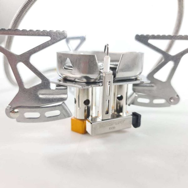 TaffSPORT Kompor Gas Portable Lipat 3 Burner Ultralight Camping Stove - KV36