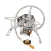 TaffSPORT Kompor Gas Portable Lipat 3 Burner Ultralight Camping Stove - KV36