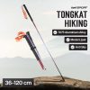TaffSPORT Tongkat Hiking Lipat Trekking Pole Aluminium Alloy 1.2 M - Z1802