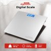Taffware Digipounds Timbangan Badan Digital Scale Tempered Glass 180kg - CB510