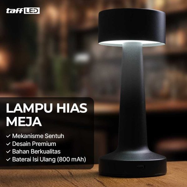 TaffLED Lampu Meja Hias Touch LED 3W - QS-004