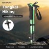 TaffSPORT Tongkat Hiking Trekking Pole 5 Section 130cm Foldable 36cm - TF13