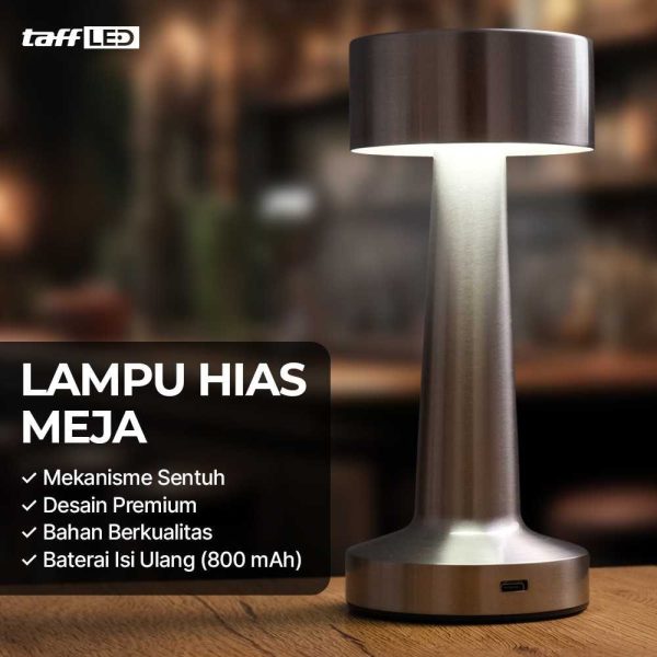 TaffLED Lampu Meja Hias Touch LED 3W - QS-004