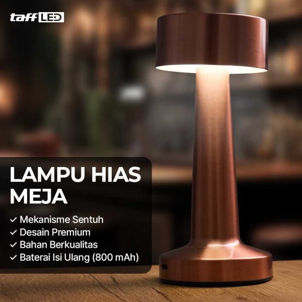 TaffLED Lampu Meja Hias Touch LED 3W - QS-004
