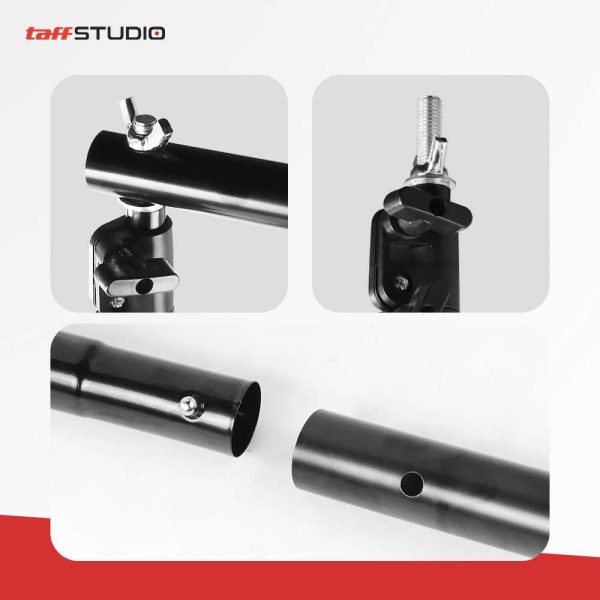 TaffSTUDIO Bracket Stand 3M untuk Backdrop Foto Studio - BS-300