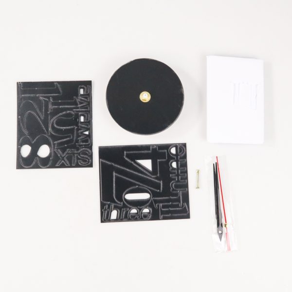 TaffHOME Jam Dinding Besar DIY 30cm - VO-101