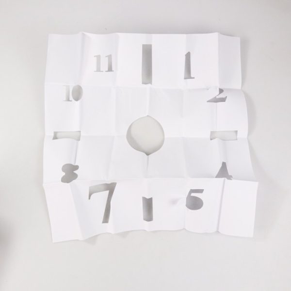 TaffHOME Jam Dinding Besar DIY 30cm - VO-101