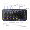 TaffSTUDIO Amplifier Board Audio Bluetooth USB Subwoofer DC 12V - D30