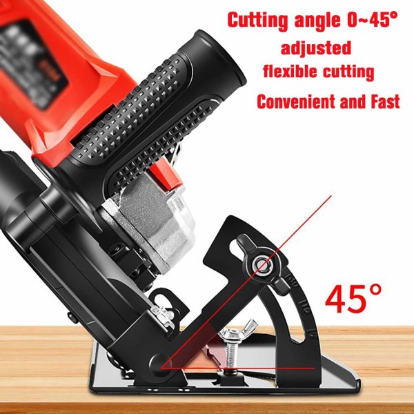 Taffware Stand Gerinda Tangan Adjustable 45 Bevel Saw 100-125mm - DB04