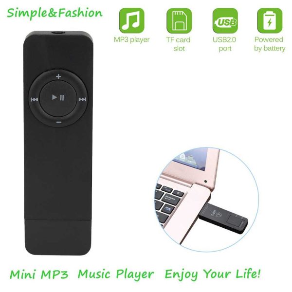 TaffSTUDIO MP3 Player Portable Mini USB 2.0 - IRS9
