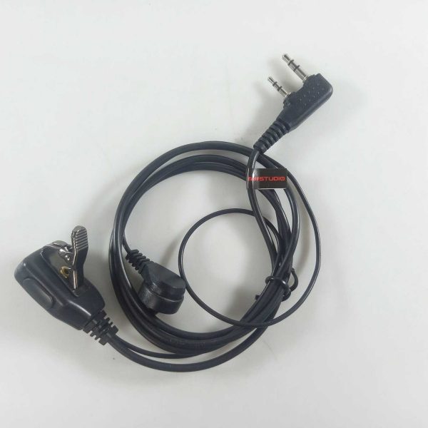 TaffSTUDIO Headset Earphone FBI Style Walkie Talkie - K-011