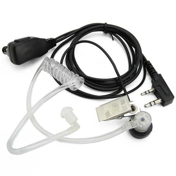 TaffSTUDIO Headset Earphone FBI Style Walkie Talkie - K-011