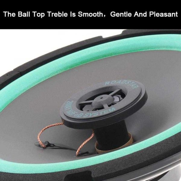 TaffSTUDIO Roadstar Speaker Subwoofer Mobil HiFi 6.5 Inch 160W 1 PCS - VO-602