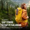 TaffSPORT Tongkat Hiking Lipat Trekking Pole Aluminium Alloy 1.2M - 7075