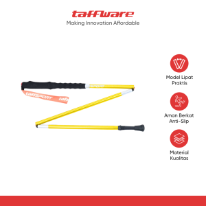 TaffSPORT Tongkat Hiking Lipat Trekking Pole Aluminium Alloy 7075 1.2M - 7075