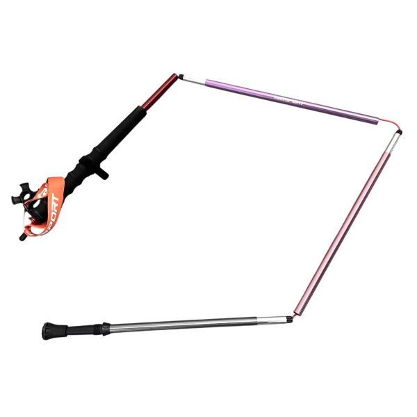 TaffSPORT Tongkat Hiking Lipat Trekking Pole Aluminium Alloy 1.2 M - Z1802