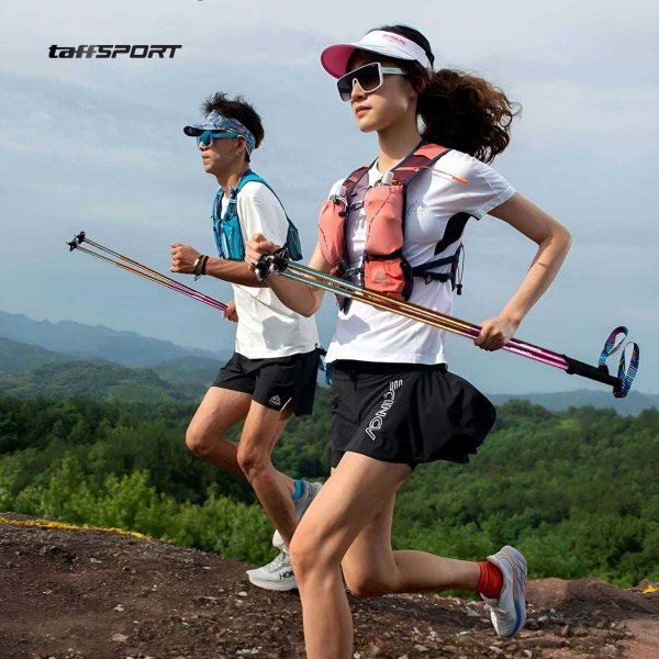 TaffSPORT Tongkat Hiking Lipat Trekking Pole Aluminium Alloy 1.2 - 7075