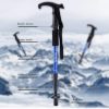 TaffSPORT Tongkat Hiking Trekking Pole Curved Telescopic 4 Section - X-100