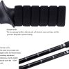 TaffSPORT Tongkat Hiking Trekking Pole Curved Telescopic 4 Section - X-100