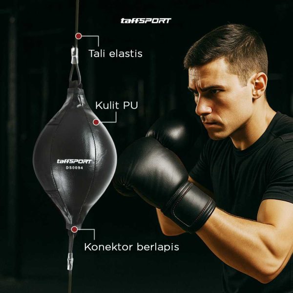 TaffSPORT Boxing Speed Ball Punching Bag Inflatable Samsak Tinju - DS0094