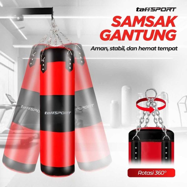 TaffSPORT Sarung Samsak Tinju Boxing Sandbag 8 in 1 - FE-BO1