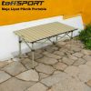 TaffSPORT Meja Lipat Piknik Portable Foldable Camping Table with Bag - AF59