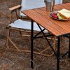 TaffSPORT Meja Lipat Piknik Portable Foldable Camping Table with Bag - AF59