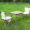 TaffSPORT Meja Lipat Piknik Portable Foldable Camping Table with Bag - AF59