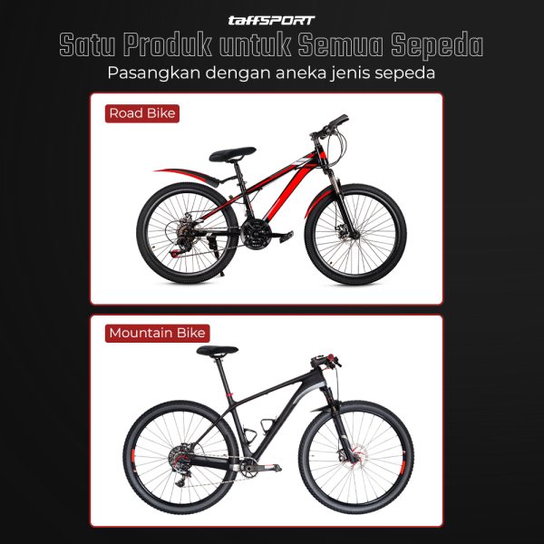 TaffSPORT Jok Sadel Sepeda Bike Saddle Silicone Gel Cushion - YP081