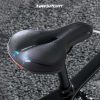 TaffSPORT Sadel Sepeda Bike Saddle Leather Model Absorber Ball - ZF10
