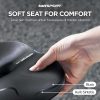 TaffSPORT Sadel Sepeda Bike Saddle Leather Model Absorber Ball - ZF10