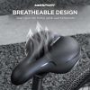 TaffSPORT Sadel Sepeda Bike Saddle Leather Model Absorber Ball - ZF10