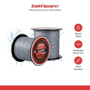 TaffSPORT Senar Tali Benang Pancing Braided Thick Line 300M - BLTP