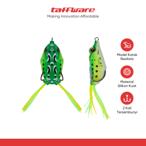 TaffSPORT Umpan Pancing Kodok Silikon Frog Lure Soft Tube Bait - UMK01