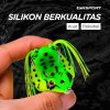 TaffSPORT Umpan Pancing Kodok Silikon Frog Lure Soft Tube Bait - UMK01