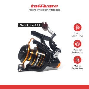 TaffSPORT Reel Pancing Spinning Fishing Reel Gear Ratio 5.2:1 - SU800