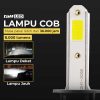 TaffLED Lampu Depan Mobil LED COB Headlamp 8000 Lumens IP65 Cool White - S2