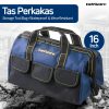 Tas Perkakas Taffware Storage Tool Bag Waterproof - Blue