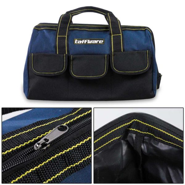 Tas Perkakas Taffware Storage Tool Bag Waterproof - Blue