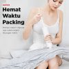 TaffPACK Kantong Plastik Vakum Pakaian Multisize 8 PCS with Hand Pump - WH021