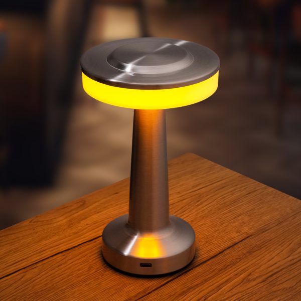 TaffLED Lampu Meja Hias Touch LED USB Rechargeable Tri Color 1W - BRF5